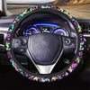 Graffiti Skull Steering Wheel Cover-grizzshop