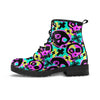 Graffiti Skull Women's Boots-grizzshop