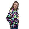 Graffiti Skull Women's Hoodie-grizzshop