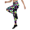 Graffiti Skull Women's Leggings-grizzshop