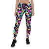 Graffiti Skull Women's Leggings-grizzshop