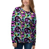 Graffiti Skull Women's Sweatshirt-grizzshop