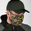 Graffiti Spray Pattern Print Face Mask-grizzshop