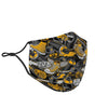 Graffiti Spray Pattern Print Face Mask-grizzshop