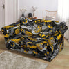 Graffiti Spray Pattern Print Loveseat Cover-grizzshop