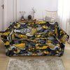 Graffiti Spray Pattern Print Loveseat Cover-grizzshop