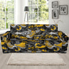 Graffiti Spray Pattern Print Sofa Covers-grizzshop