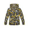 Graffiti Spray Pattern Print Women Pullover Hoodie-grizzshop