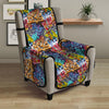 Graffiti Wall Print Armchair Protector-grizzshop