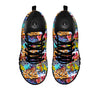 Graffiti Wall Print Black Sneaker-grizzshop