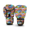 Graffiti Wall Print Boxing Gloves-grizzshop