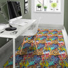 Graffiti Wall Print Floor Mat-grizzshop