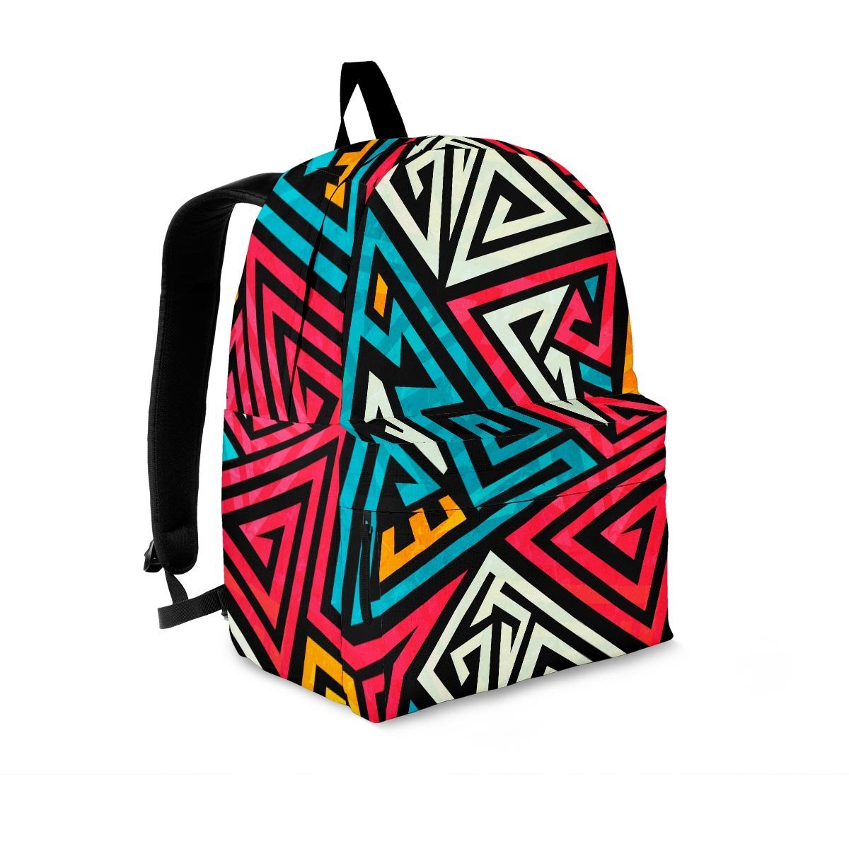 Graffiti geometric seamless pattern Backpack-grizzshop