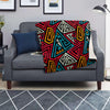 Graffiti geometric seamless pattern Blanket-grizzshop