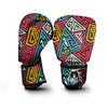 Graffiti geometric seamless pattern Boxing Gloves-grizzshop