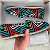 Graffiti geometric seamless pattern Canvas Shoes-grizzshop