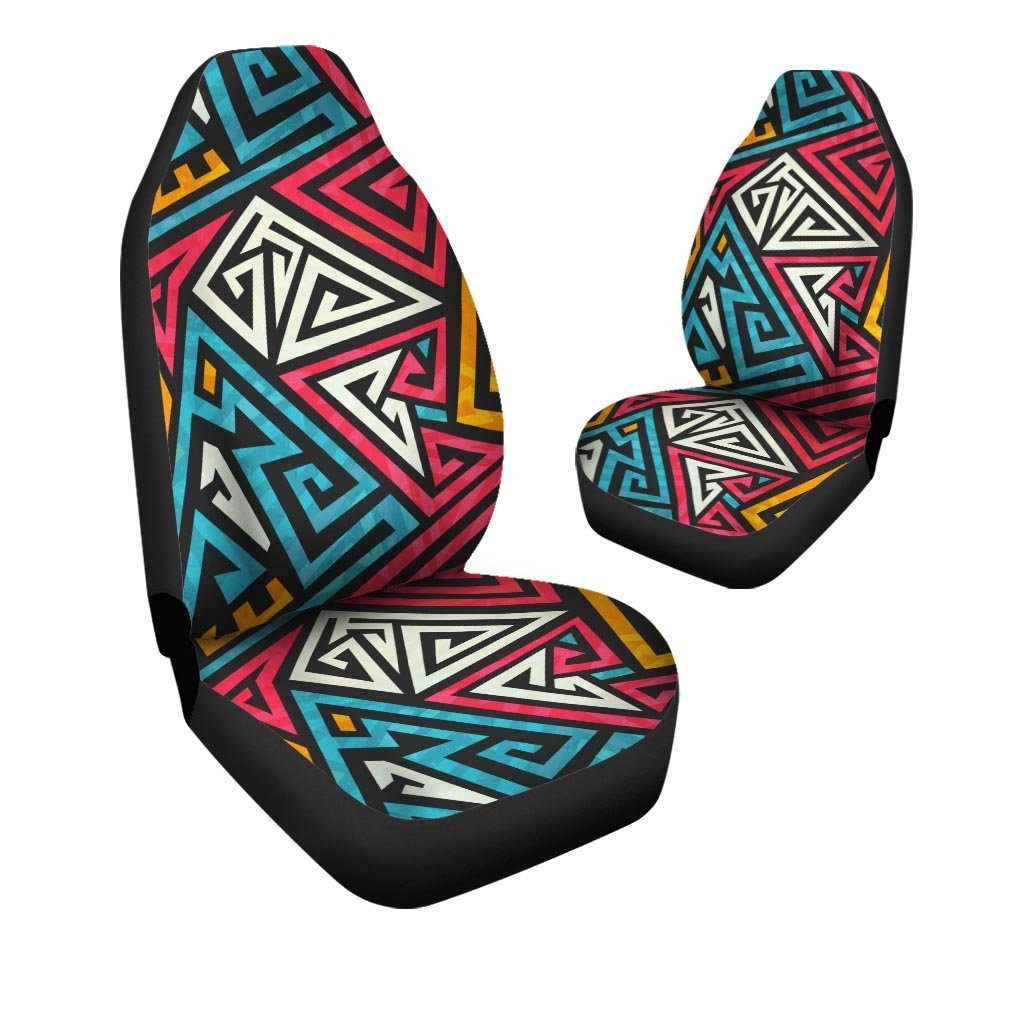 Graffiti geometric seamless pattern Car Seat Covers-grizzshop