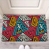 Graffiti geometric seamless pattern Door Mat-grizzshop