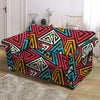 Graffiti geometric seamless pattern Loveseat Cover-grizzshop