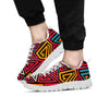 Graffiti geometric seamless pattern Men's Sneakers-grizzshop