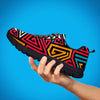 Graffiti geometric seamless pattern Men's Sneakers-grizzshop