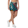 Graffiti geometric seamless pattern Mini Skirt-grizzshop