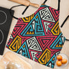 Graffiti geometric seamless pattern Women's Apron-grizzshop