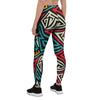 Graffiti geometric seamless pattern Women's Leggings-grizzshop