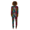 Graffiti geometric seamless pattern Women's Pajamas-grizzshop