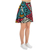 Graffiti geometric seamless pattern Women's Skirt-grizzshop