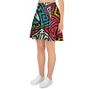 Graffiti geometric seamless pattern Women's Skirt-grizzshop