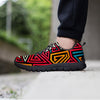 Graffiti geometric seamless pattern Women's Sneakers-grizzshop