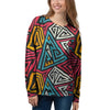 Graffiti geometric seamless pattern Women's Sweatshirt-grizzshop