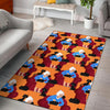 Grandma Nana Cat Pattern Print Floor Mat-grizzshop