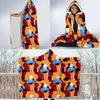 Load image into Gallery viewer, Grandma Nana Cat Pattern Print Hooded Blanket-grizzshop