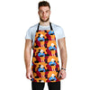 Grandma Nana Cat Pattern Print Men's Apron-grizzshop