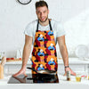 Grandma Nana Cat Pattern Print Men's Apron-grizzshop