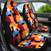 Grandma Nana Cat Pattern Print Universal Fit Car Seat Covers-grizzshop