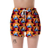 Grandma Nana Cat Pattern Print Women's Shorts-grizzshop