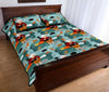 Grandma Nana Pattern Print Bed Set Quilt-grizzshop