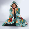 Grandma Nana Pattern Print Hooded Blanket-grizzshop