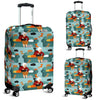 Grandma Nana Pattern Print Luggage Cover Protector-grizzshop