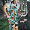 Grandma Nana Pattern Print Men's Apron-grizzshop