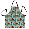 Grandma Nana Pattern Print Men's Apron-grizzshop