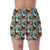 Grandma Nana Pattern Print Women's Shorts-grizzshop