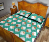 Grandma Nana Print Pattern Bed Set Quilt-grizzshop