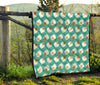 Grandma Nana Print Pattern Quilt-grizzshop