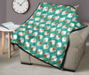 Grandma Nana Print Pattern Quilt-grizzshop