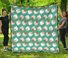 Grandma Nana Print Pattern Quilt-grizzshop