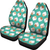 Grandma Nana Print Pattern Universal Fit Car Seat Covers-grizzshop